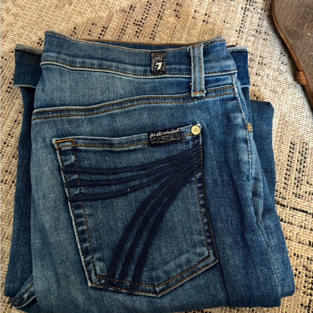 7 For All Mankind Blue Jeans